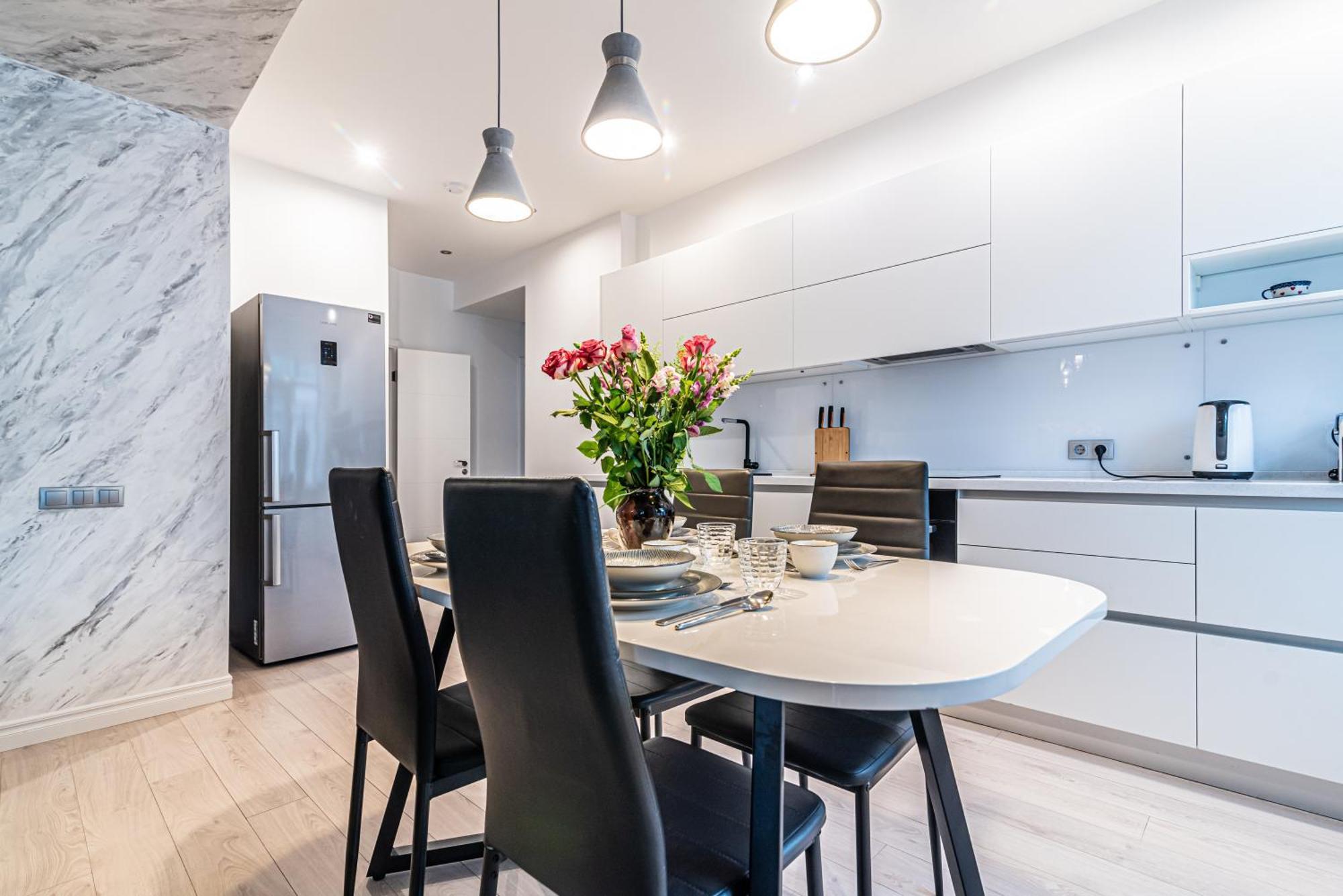 Stylish Old Town Apartment Riga Bagian luar foto