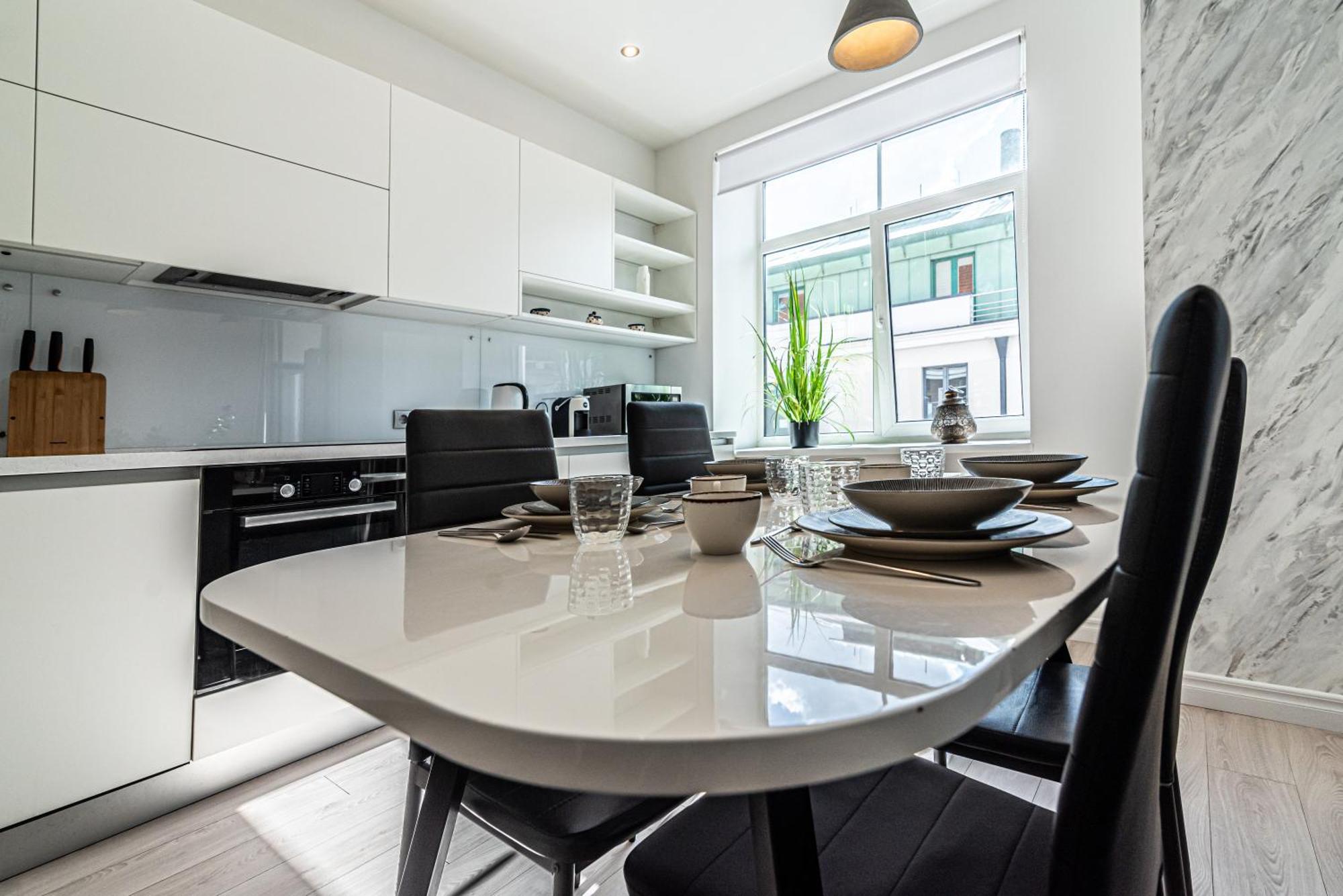 Stylish Old Town Apartment Riga Bagian luar foto