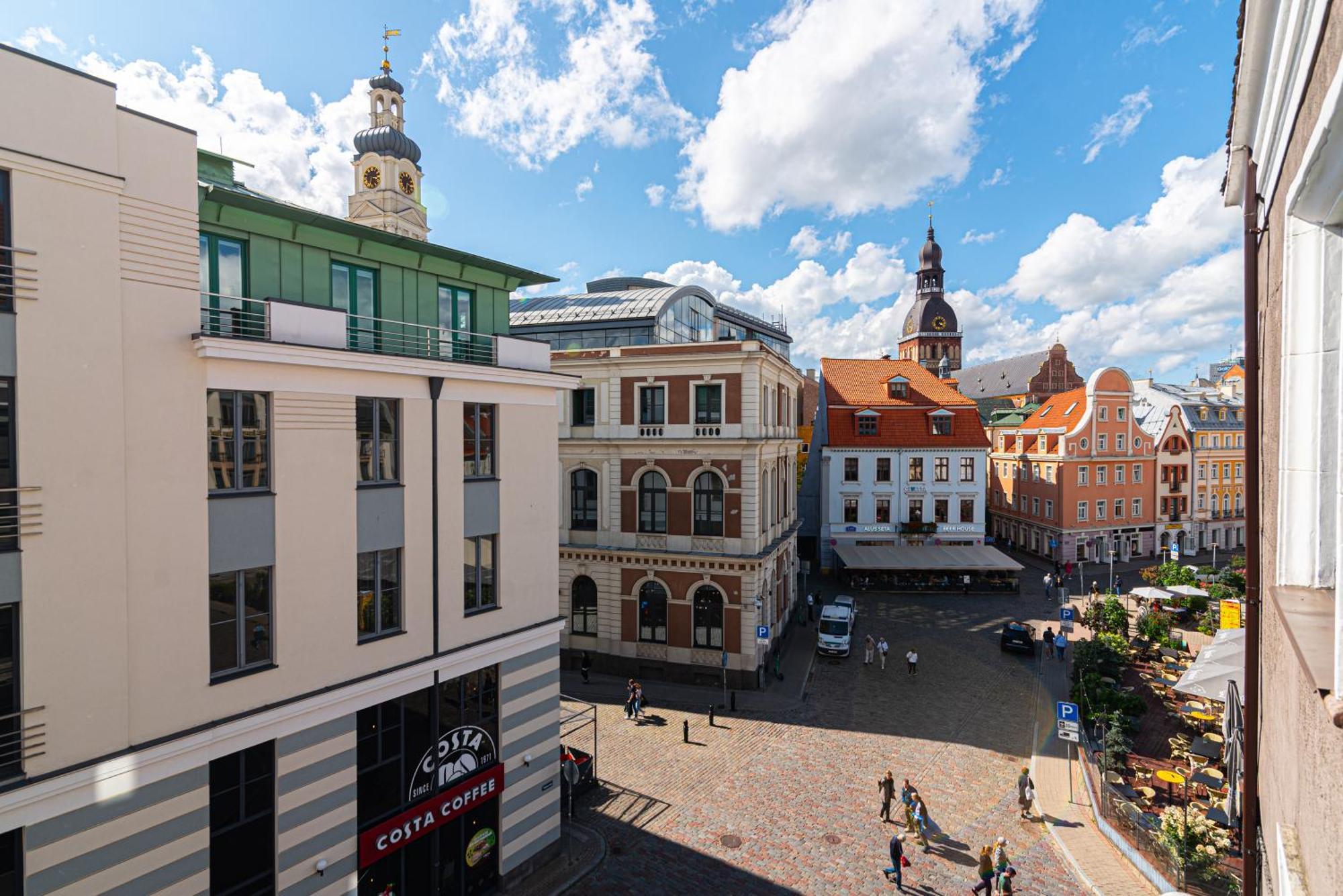 Stylish Old Town Apartment Riga Bagian luar foto